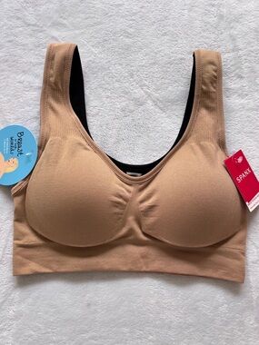 SPANX Breast Of Both Worlds Reversible Tank Comfort Bralette--NWT--S